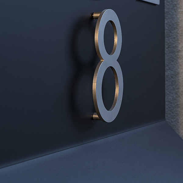 Hausnummer Dwenger Design Manufaktur